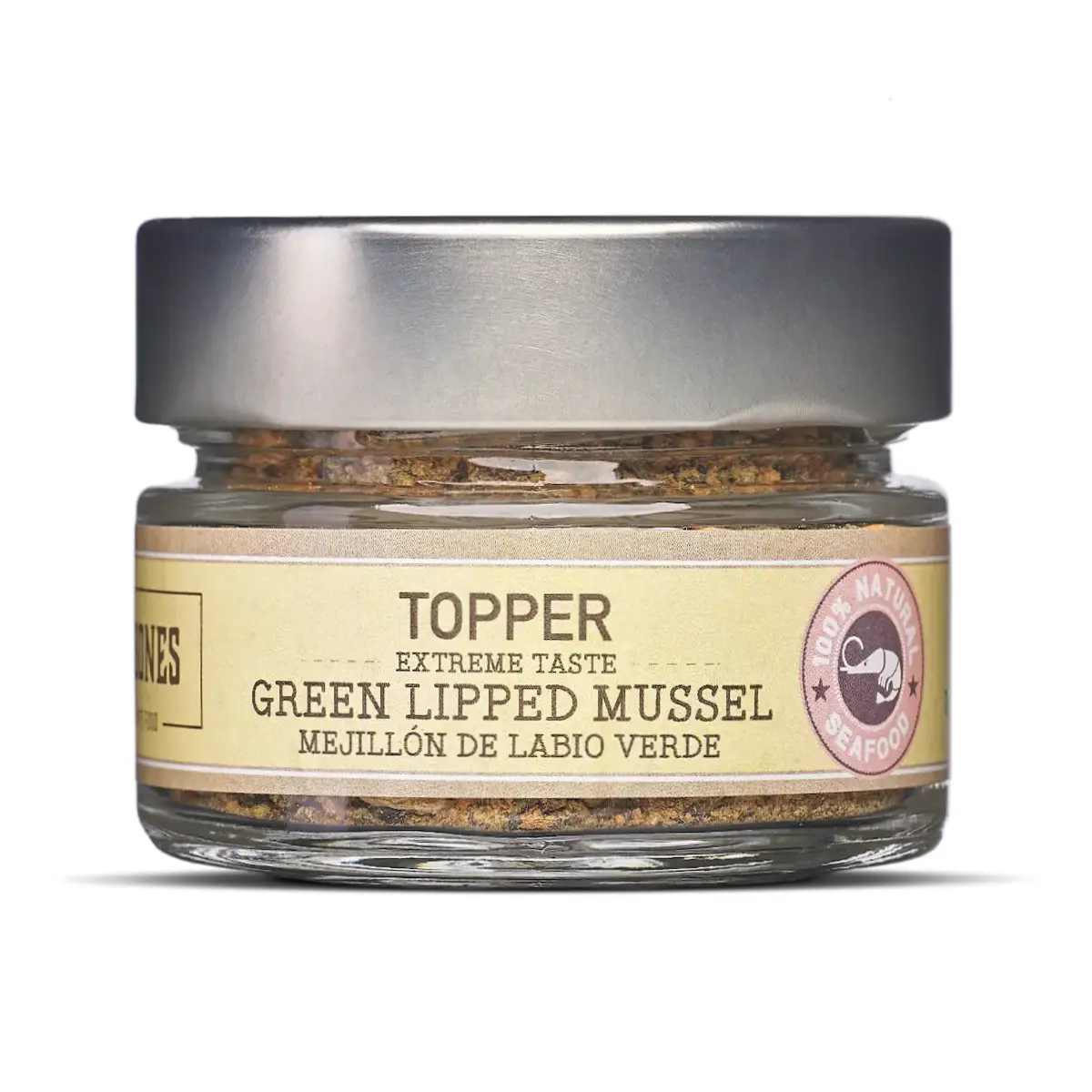 Grønlæbet Musling Topper - 100g